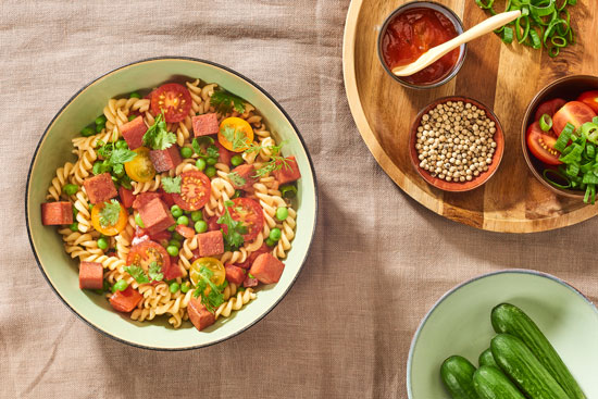 zwan-luncheon-meat-pasta-zonder-verpakking